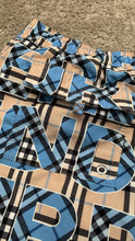 Load image into Gallery viewer, Burberry Blue and Beige Swim Trunks Short
