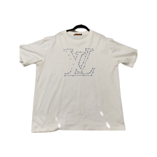 Load image into Gallery viewer, Louis Vuitton Stitch Print &amp; Embroidered T Shirt