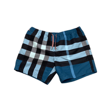 Load image into Gallery viewer, Burberry Mens Check Swim Trunks