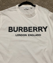 Load image into Gallery viewer, Burberry Logo Print Cotton T Shirt