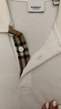 Load image into Gallery viewer, Burberry Monogram Motif Cotton Pique Polo Shirt