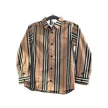 Load image into Gallery viewer, Burberry Kids Owen Check Stretch Cotton Shirt