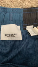 Load image into Gallery viewer, Burberry Mens Check Swim Trunks