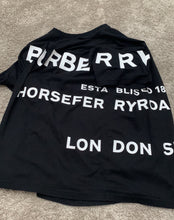 Load image into Gallery viewer, Burberry Harlford Logo Boxy T Shirt