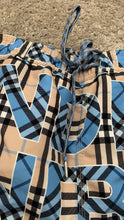 Load image into Gallery viewer, Burberry Blue and Beige Swim Trunks Short